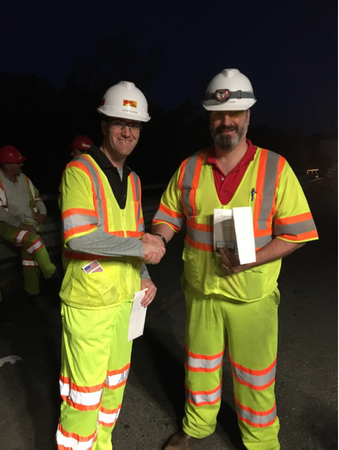 Brian Cronin Safety Award June 17